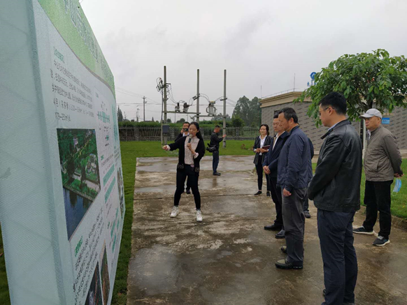 生態(tài)環(huán)境廳黨組成員、副廳長彭勇赴眉山市調(diào)研指導農(nóng)村生活污水治理工作